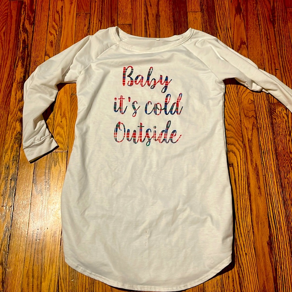 Large over size top / dress so cute